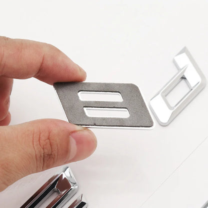 For E46 E90 E91 F30 G20 3D Trunk Sticker 116D 118D 120D 125D