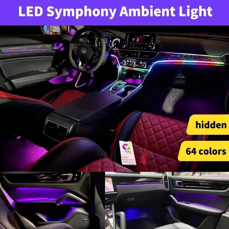 For Chery Jaecoo J7 J8 2023-2025 256 Color RGB Symphony Ambient
