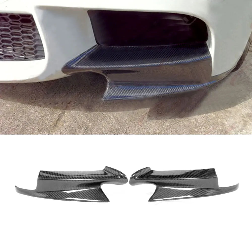 For E92 Front Lip Upper Side Splitters Flaps BMW Series E90 E92