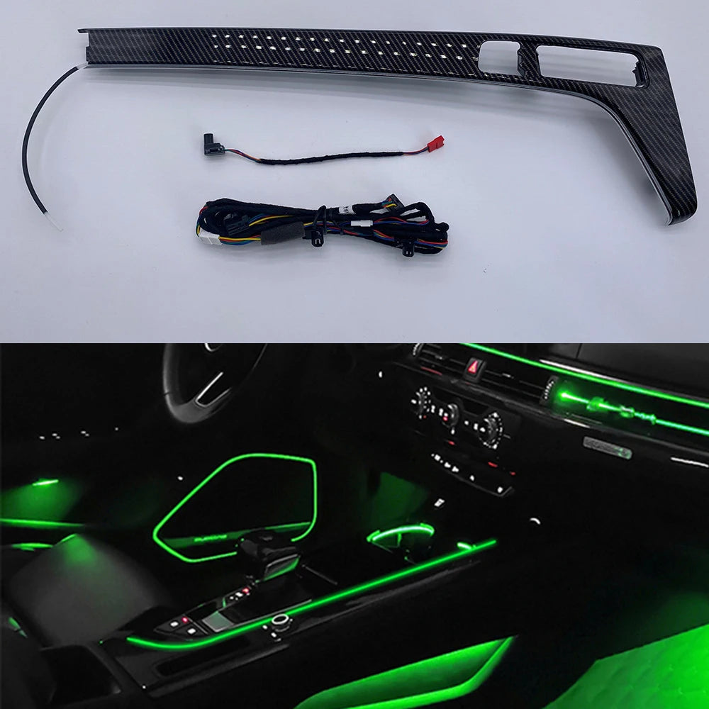 For Audi A4 S4 A5 S5 B9 2017-2025 Dashboard Ambient Bar Strip