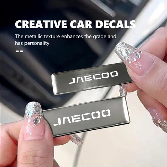For Jaecoo J7 J8 Phev Omoda Body Metaluniversal Emblem Decals C9