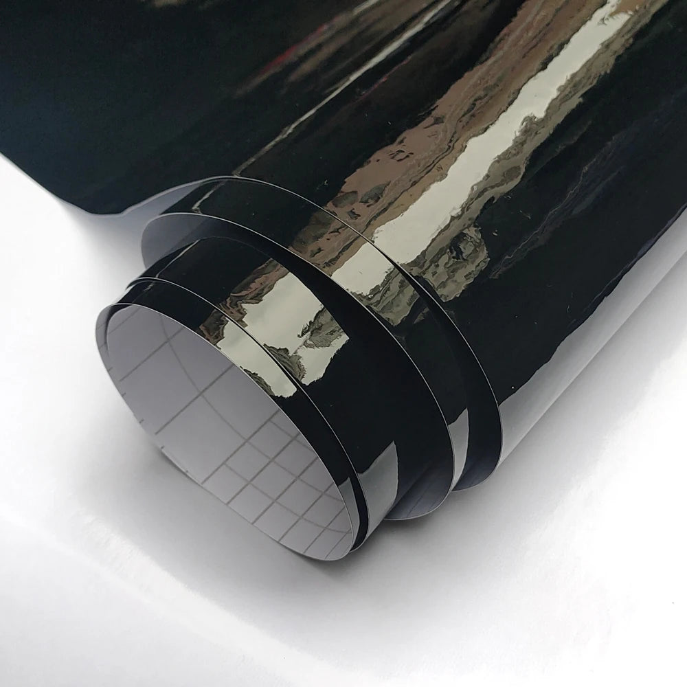 For Auto Motorcycle Body Stickers Glossy Black Sticker