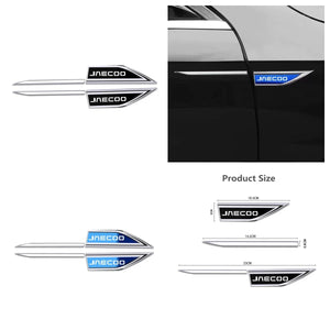 2PCS Fender Side Emblem Body Protective Sticker Fit Chery