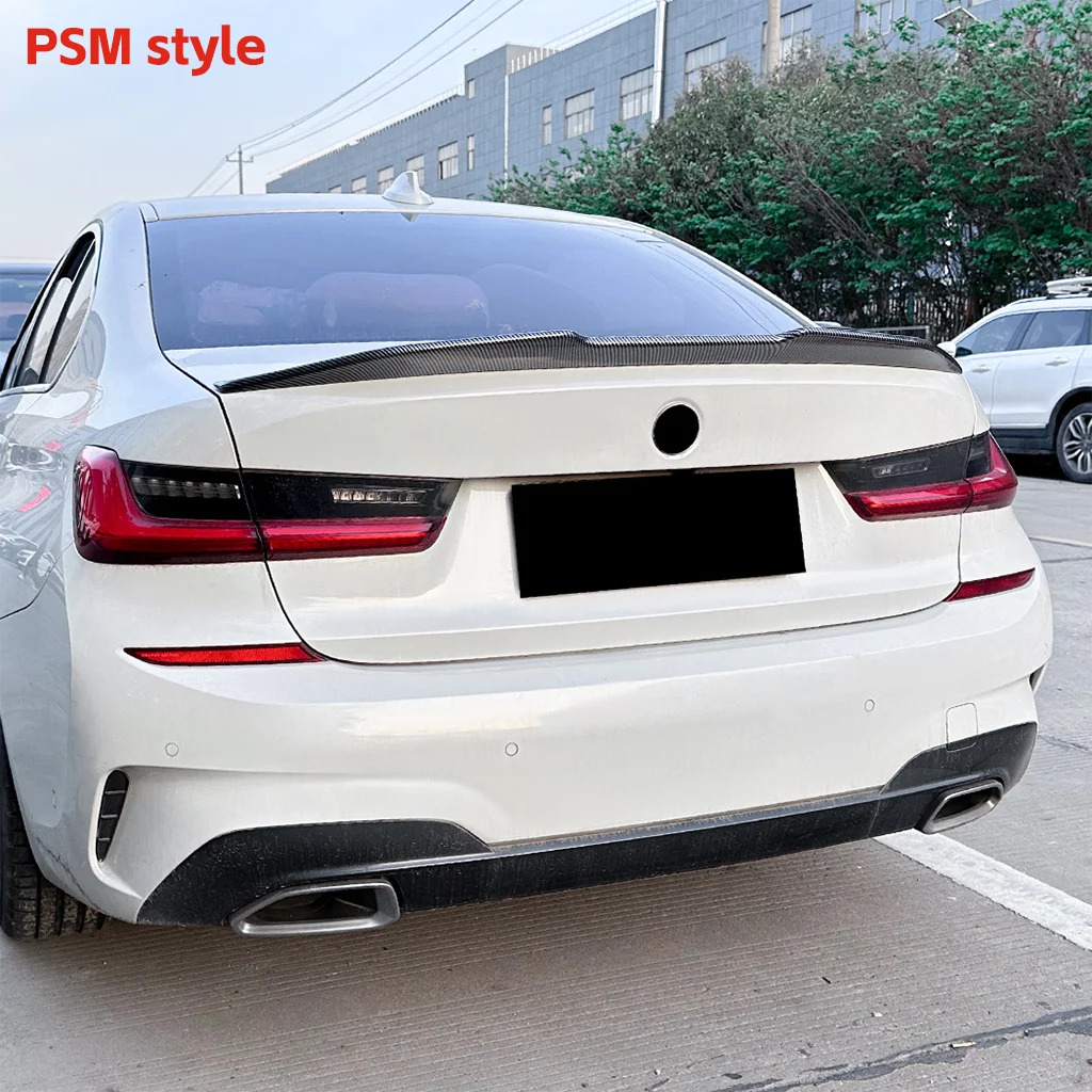 For BMW 3 Series G20 G28 Rear Spoiler Wing Trunk Lid Lip Spoiles