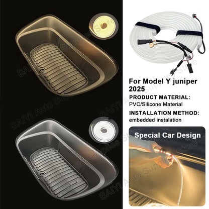 For Tesla Model 3 Y 2017-2023 Trunk Strip Model Y Juniper On Off