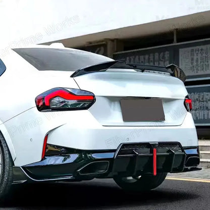 For BMW 2 Series G42 M240I M235I M Sport 2022UP Glossy Black