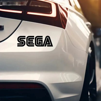 For Sega Letter Waterproof Sunscreen Vinyl Creative Sticker