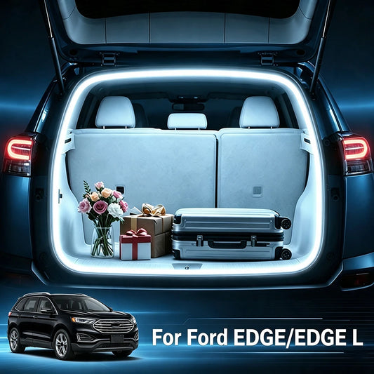 Car LED Trunk Light Strip For Ford EDGE EDGE L Facelift Bar Cargo Lamp Tailgate Ambient Lighting Rear Boot Light Interio