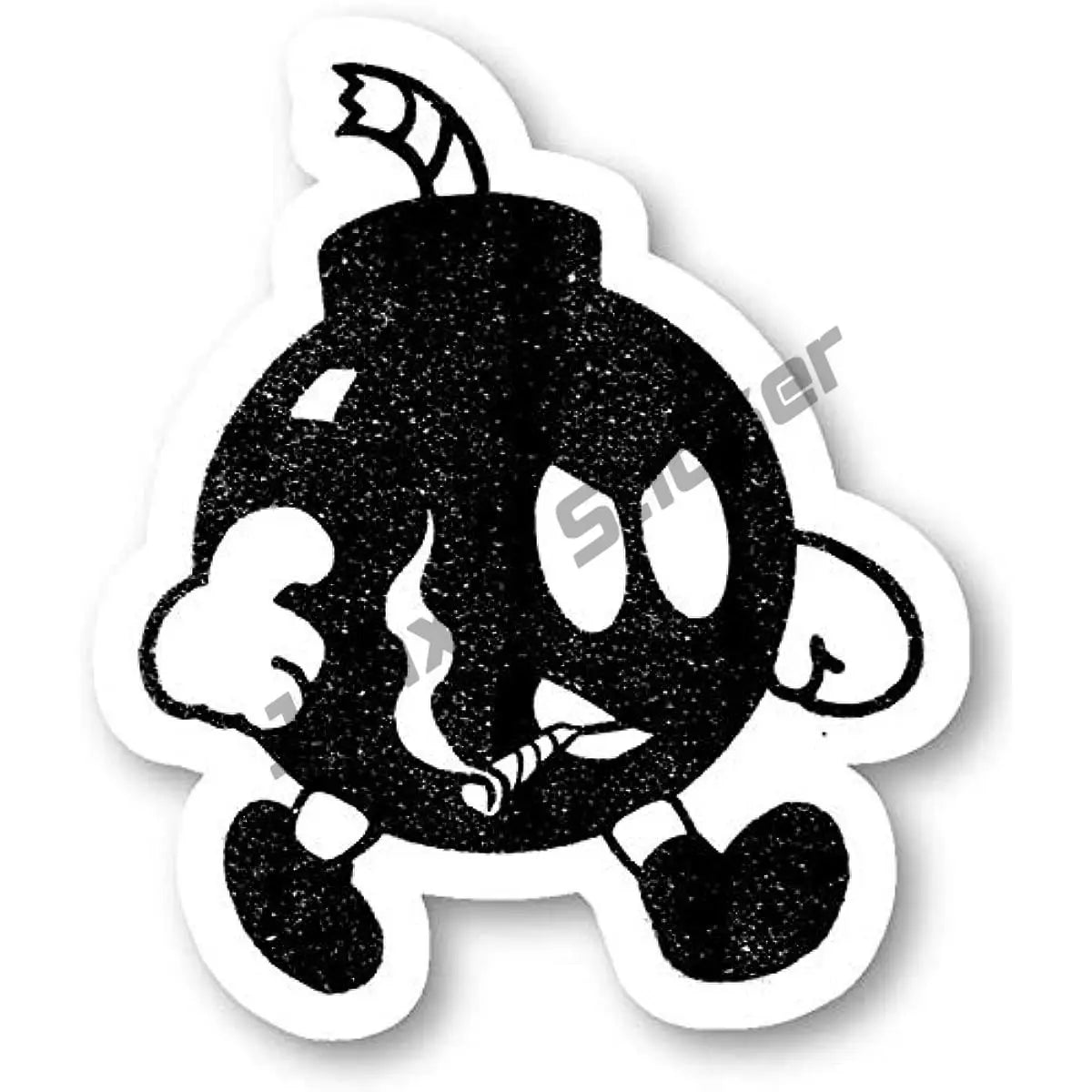 Angry Funny Biohazard Nuclear Stickers Window Truck Vinyl Bumper