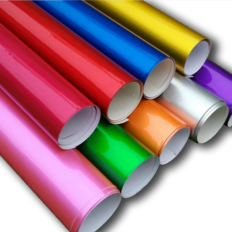 Glossy Candy Vinyl Wrap Ultra Gloss Metallic Wrapping Film
