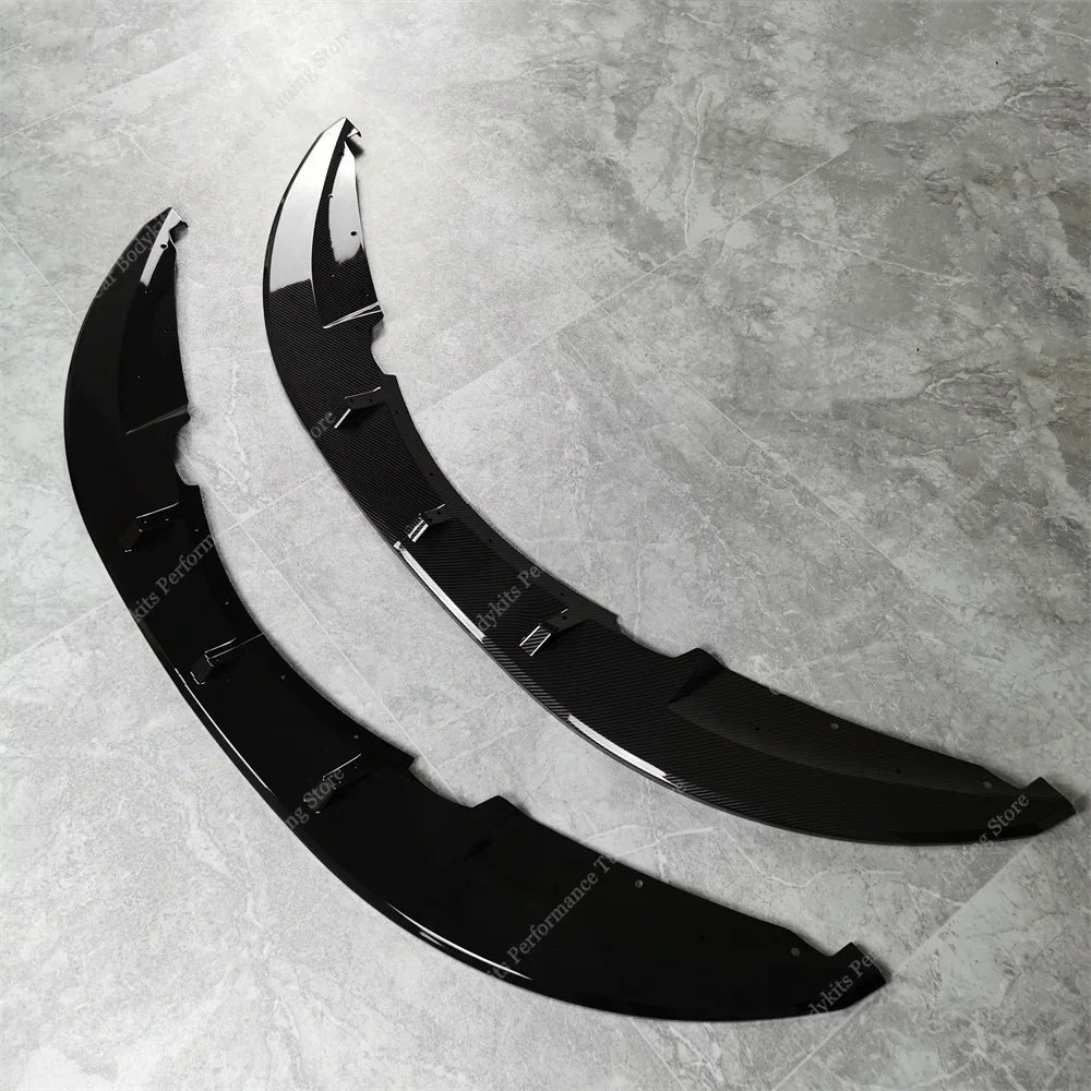 For BMW E82 E88 1 Ser 2PCS M Performance Front Bumper Splitter