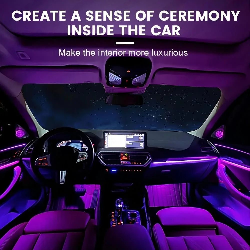 For BMW 5 Series G30 LED Colors Door Dashboard Footwell Ambient