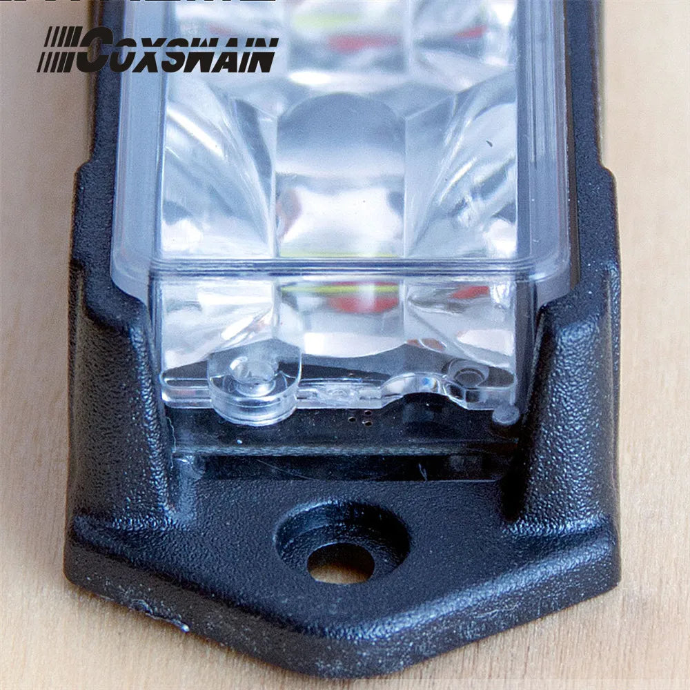 1PC Dual Color Grill Surface Mounting Strobe 3W Bright
