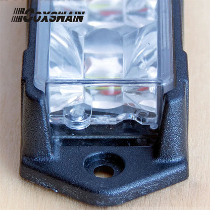 1PC Dual Color Grill Surface Mounting Strobe 3W Bright