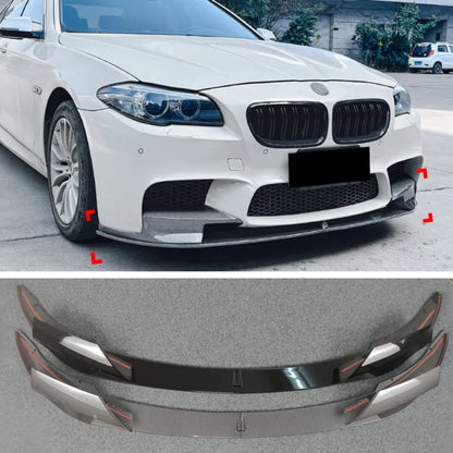 For BMW 5 Series F10 F11 4PSC Front Bumper Spoiler Lip Canard
