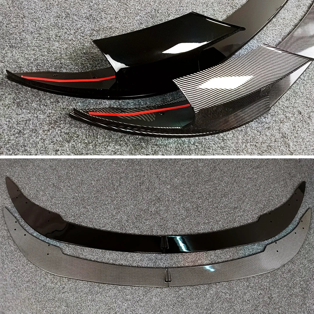 For BMW 5 Series F10 F11 4PSC Front Bumper Spoiler Lip Canard