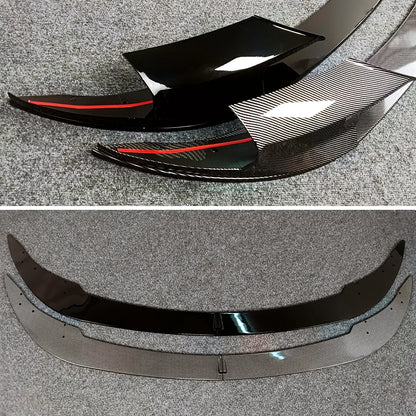 For BMW 5 Series F10 F11 4PSC Front Bumper Spoiler Lip Canard