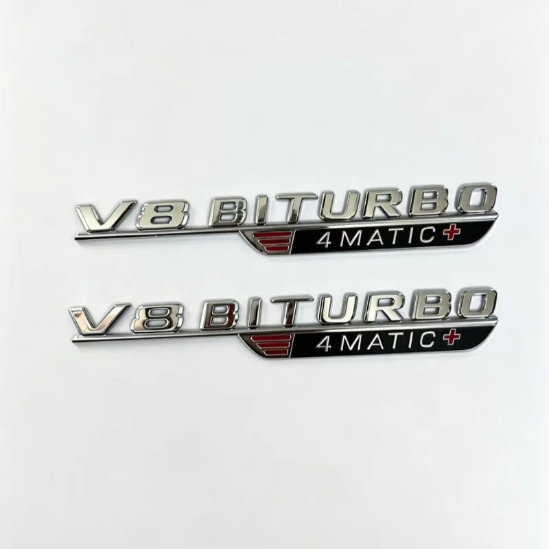 For S63L SL63s GT63s Badge 3D Letters Numbe V8 Biturbo E