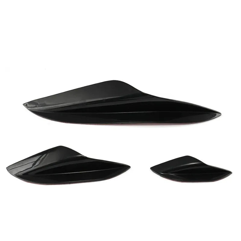 For BMW E90 E92 E93 M3 2005 2012 Front Bumper Canards Fins