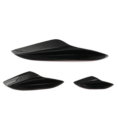 For BMW E90 E92 E93 M3 2005 2012 Front Bumper Canards Fins