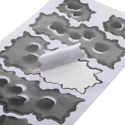 For Creative Stickers Personality Scratch Stickers Decal 3D Hole