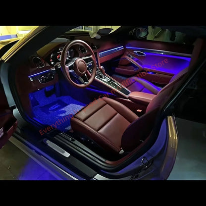 For Porsche 718 911 Atmosphere Lamp Interior Lighting Upgrade
