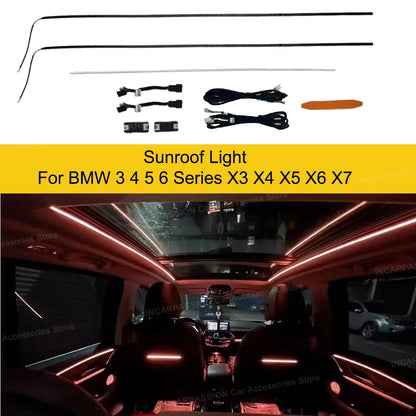 For BMW 2 3 4 5 Colors Sunroof Ambient 6GT Series G20 G30 G05 G06
