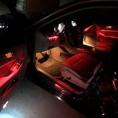 For Mercedes W212 E-Class 2010-2015 Dashboard In RGB Ambient