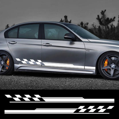 For Audi BMW Renault Volkswagen Peugeot Door Side Sticker Racing