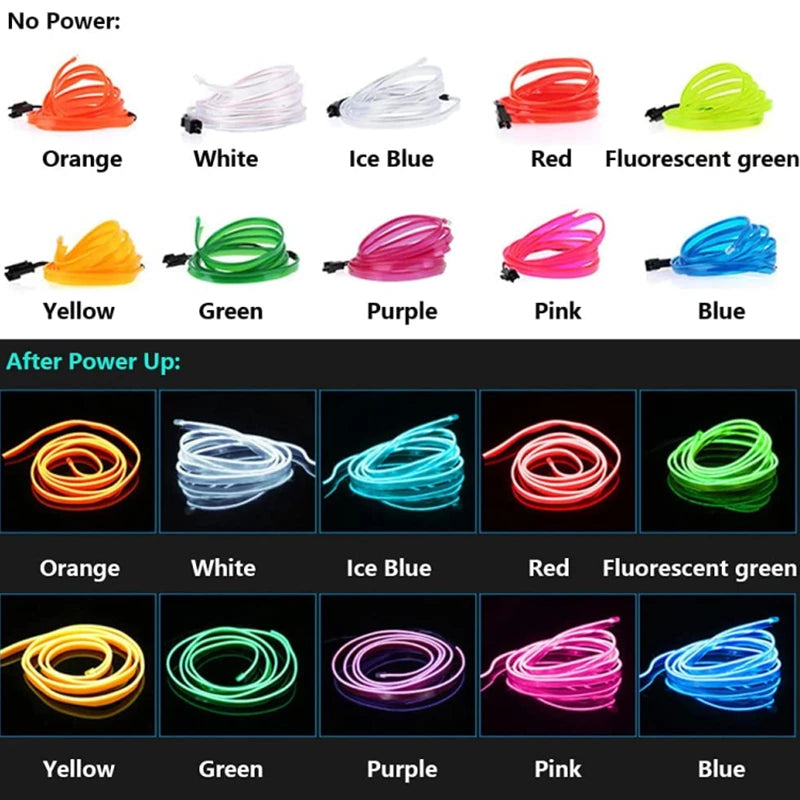 For Automotive Decoration Lighting Accessories 5M Environment El