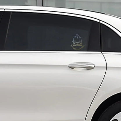 15x12.9cm Powered By Calcife Cute Sticker Body Bumper Windows