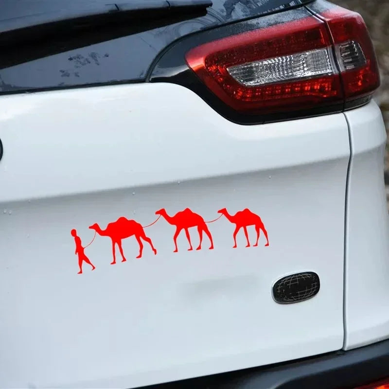 Funny Camel Caravan Sticker Waterproof Decal Vinyl Stickers On