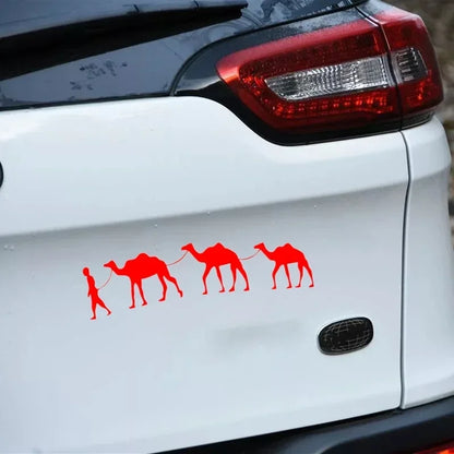 Funny Camel Caravan Sticker Waterproof Decal Vinyl Stickers On
