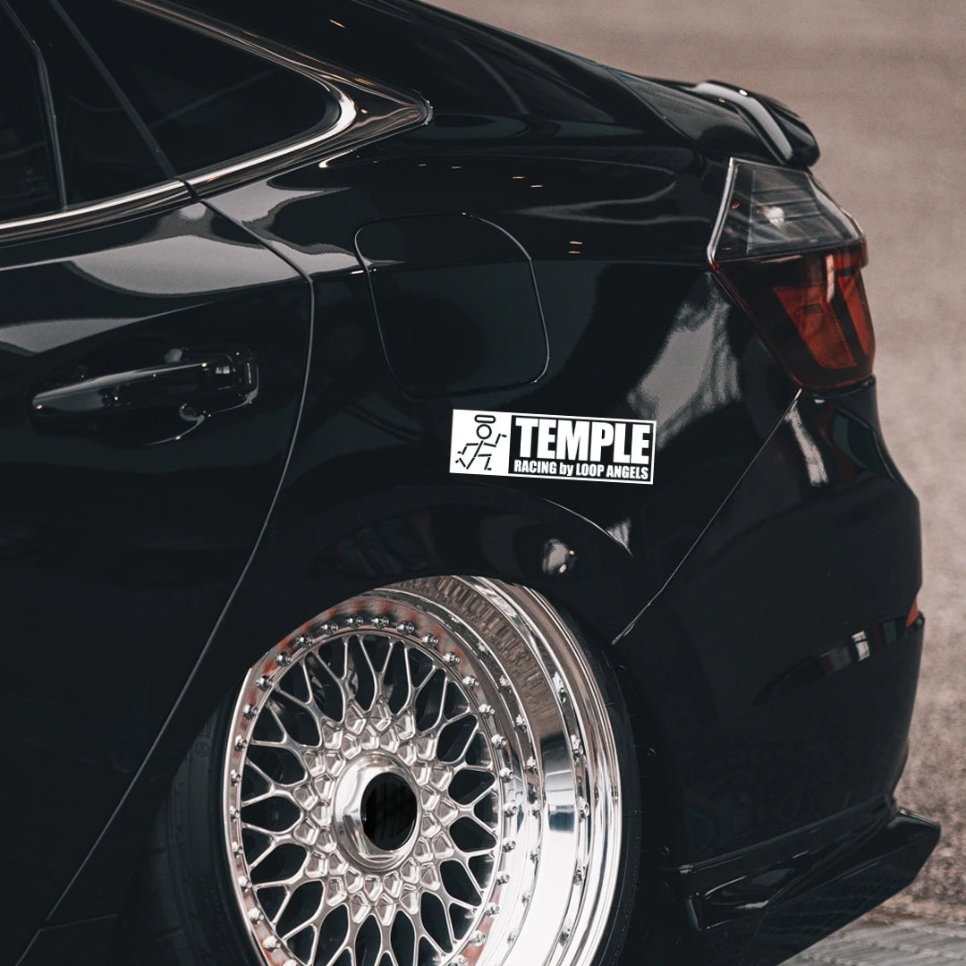 Temple Racing Loop Angels Jdm Sticker Creativity Modified Window