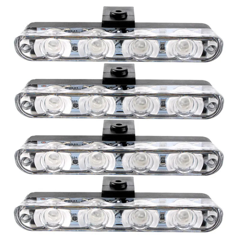 For Sedan 12V Warning 1SET Front Grille Emergency Flashing
