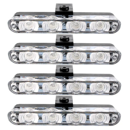For Sedan 12V Warning 1SET Front Grille Emergency Flashing