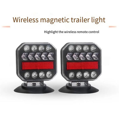 Eu Plug Wireless Solar Trailer dc12v-24v Waterproof Magnetic Tail
