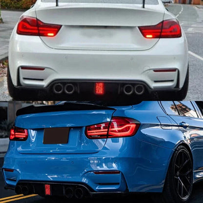 For BMW 3 Series F30 Dedicated 3X 2013 2018 M3 Rear Bumper Lip