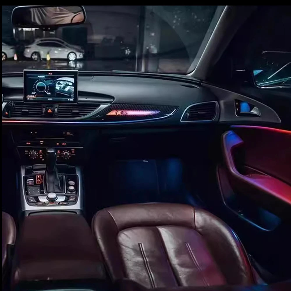 For Audi A6 C7 A7 2012-2018 Ambient Mmi Control Environment
