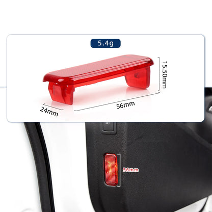For Audi A3 A4 B8 A5 Pair Door Warning Red 8KD947412 A6 C7 A8 Q3