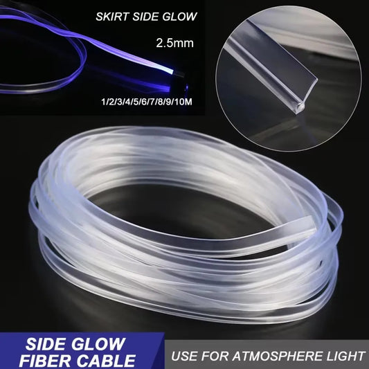 Interior 2.5mm Fiber Optic Cable Guide Extension Lighting