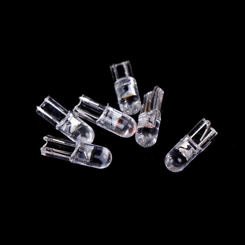 10PCS T5 Super Bright Cob Wedge Dashboard Gauge Warning