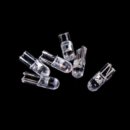 10PCS T5 Super Bright Cob Wedge Dashboard Gauge Warning