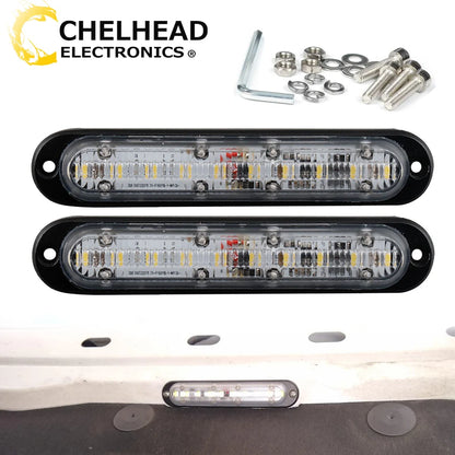 For Offroad 4X4 ATV Moto Boat Drl Bumper Backup Signal Taillight