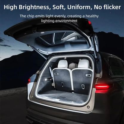 Pin Type Rear Trunk Lighting Ambient Strip Interior Atmosphere