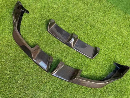 For BMW F96 X6M 2019-2022 Bumper Carbon Fiber Front Lip Spoiler