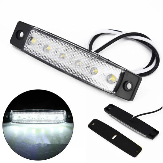 For Trailer External 12V Side Marker Truck Boat Bus Low Trailer
