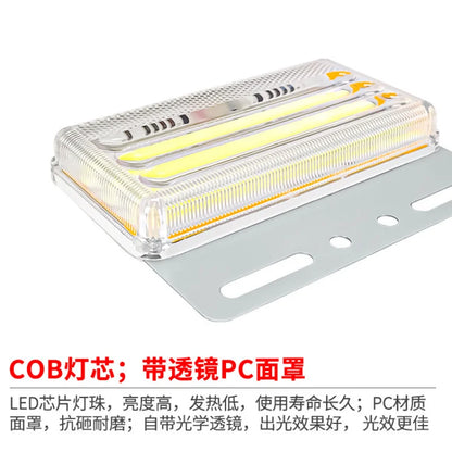 24V Super Bright Truck Lens Floor Cob Waterproof Waist