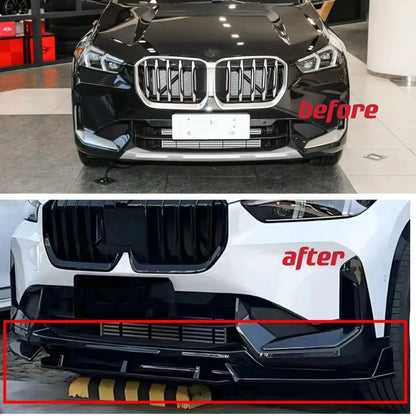 For BMW X1 U11 Standard Edition Front Bumper Splitter Lip
