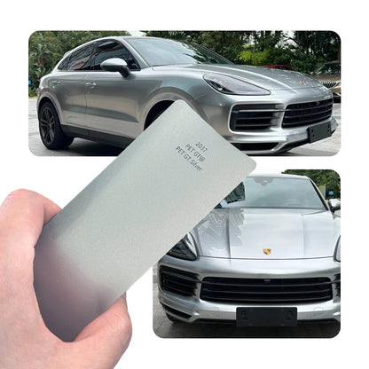 Premium Pet Gloss Gt Silver Vinyl Wrap Anti Scratch